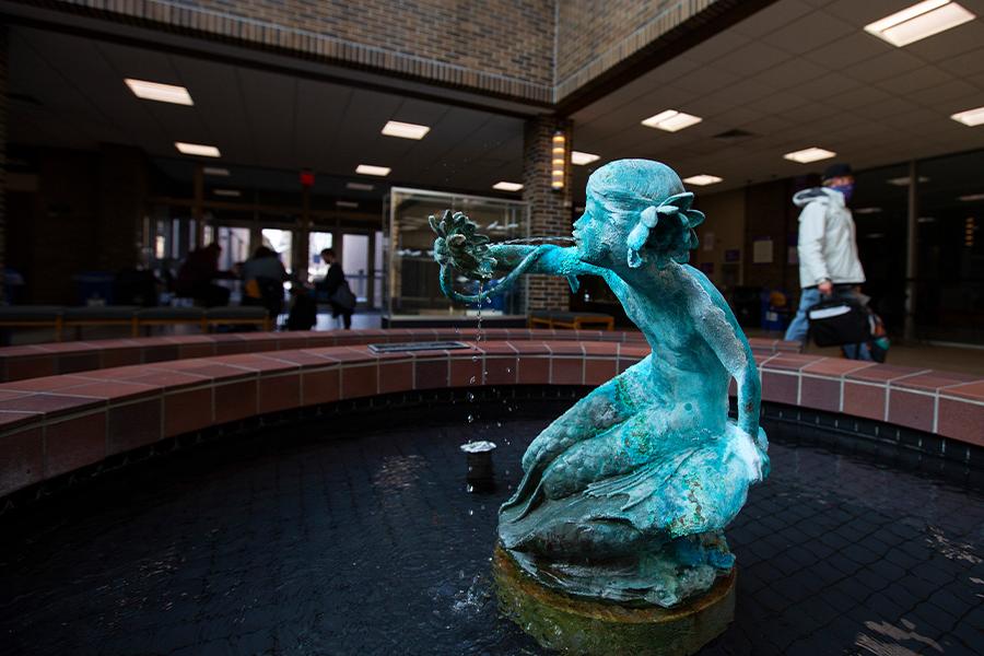 Fountain in the Center for the Arts