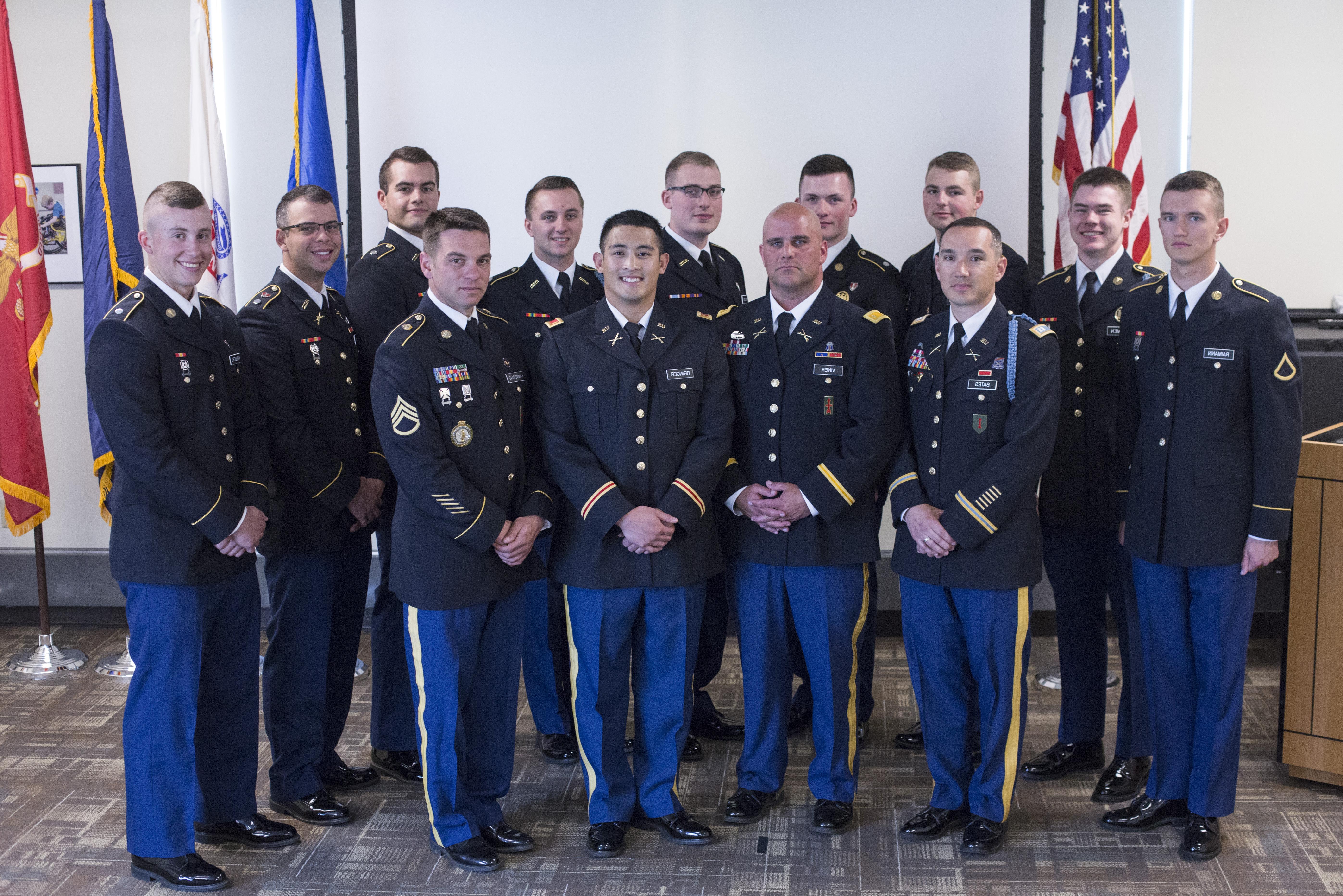 group of student in uniform