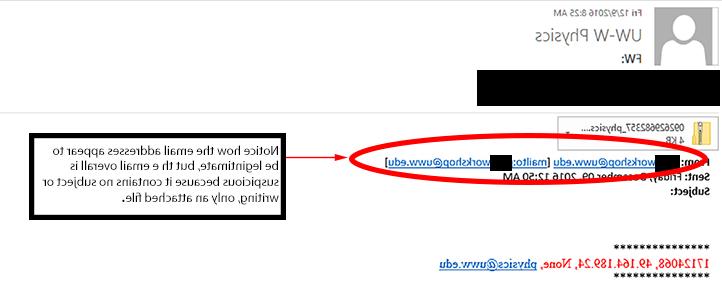 Malicious email example spoofed 足彩平台 domain