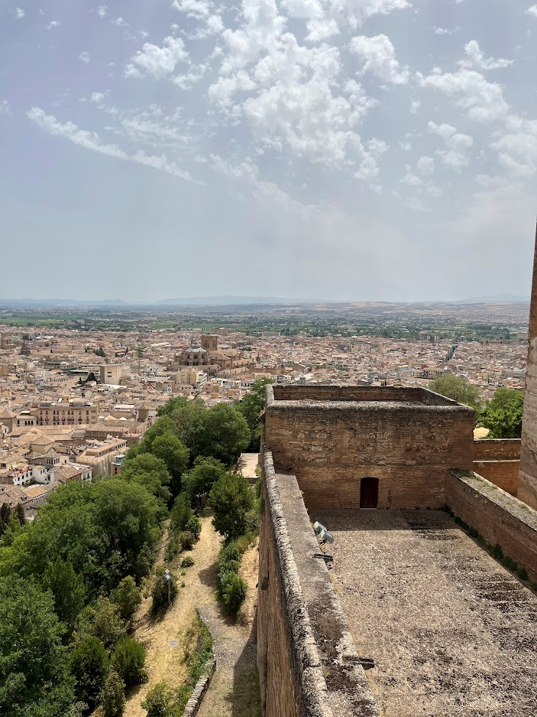 Looking Down From La Alhambra