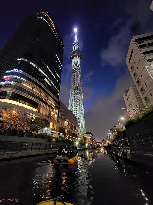 Skytree from the water